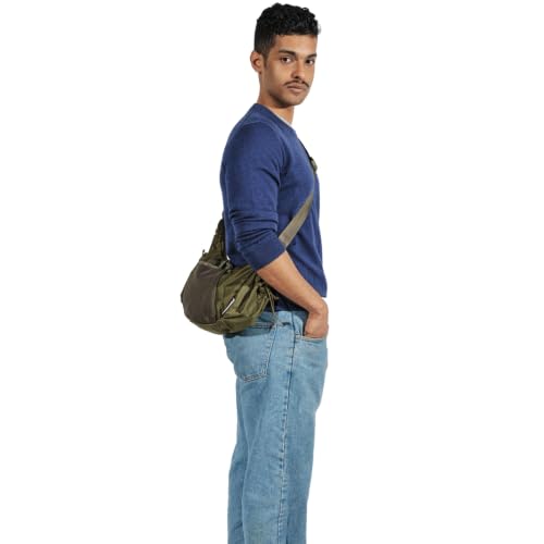 Image of Baboon to the Moon Crescent Crossbody Travel Sling Bag