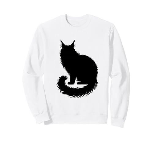 ���C���N�[�� �ӂ�ӂ�V���G�b�g �[���L Maine Coon Fluffy Silhouette Tufted Ear �g���[�i�[