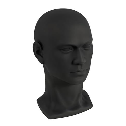 Cabeza de maniquí de PVC para pelucas y exposición de joyas 2