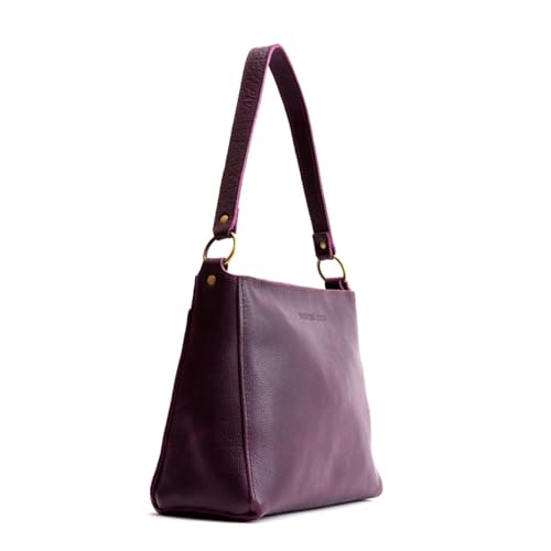 Image of Portland Leather Goods Triangle Shoulder Bag for Women - Handmade from the Finest Full-Grain Hides | Handmade
