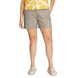 Eddie Bauer Women's Willit Stretch Legend Wash Shorts - 5, Cloud, 0'
