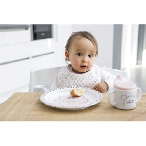 LÄSSIG Baby Kleinkind Lätzchen Set (5 St.) Klettverschluss Baumwolle wasserdicht/Value Pack Bib Garden Explorer Schnecke – Ansicht 4