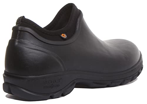 Bogs Mens Sauvie Slip On Waterproof Rain Boot, Black, 11 Us #TOP2