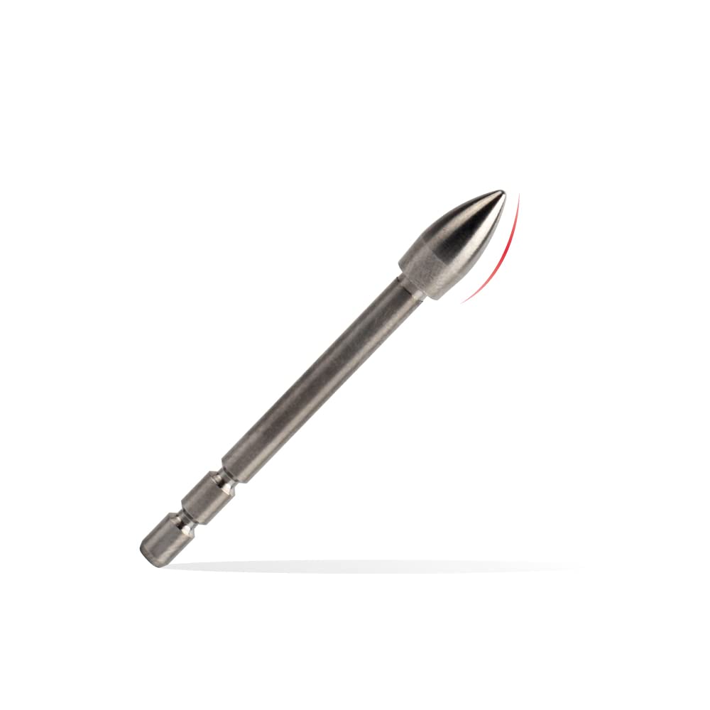 MUUNN 10Pcs Tungsten Archery Field Points,120 Grains Tungsten Arrow Point for Archery