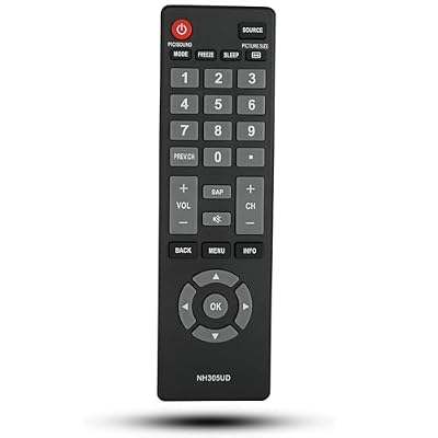 Universal Replacement Remote Control Compatible for Emerson LCD LED TV NH309UP NH303UD 32FNT005 LF320EM5S LF391EM4F LF320EM4F