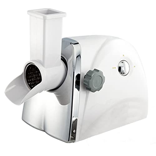 FENOKD Commercial Cheese Grater Electric Rotary Cheese Shredder Machine with Three Drum Blades, Rotary Drum Grater Ideal for Cheese, Cucumber, Carrot, Nuts