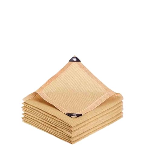 PctionNet UV 12Pole per casa e giardino 8590% rete di protezione solare per balcone e posto auto coperto (beige 4 x 4 m) soluzione solare all'aperto