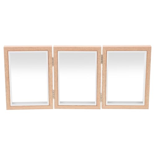 Miroir Montessori bébé en acrylique incassable et bois pour motricité