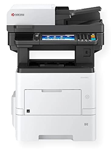 Kyocera1102X92US0 Ecosys Model M3860idn B/W MFP, Up to 62ppm, Up to 2600 Sheets Paper Capacity, Wireless & Wi-Fi Direct Capability, Data Security Kit w/Free Activation