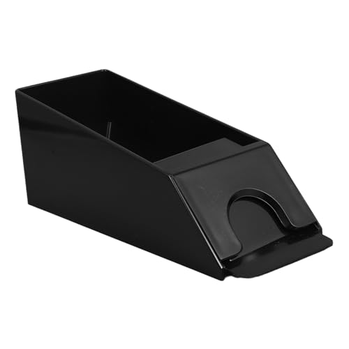 Sabot de carte en acrylique noir Uonlytech résistant aux chocs pour jeux de société