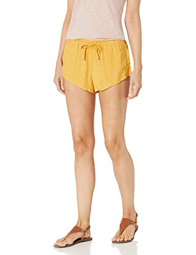 RVCA Women Camron Elastic Short Black Large