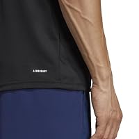 adidas Herren Train Essentials Training Shirt, Black/White, L – Ansicht 6
