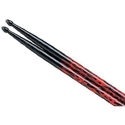 3 x Tama 5 A-F Bacchette Giappone Oak Red Rhythmic Fire