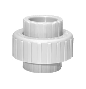 PVC Union Pipe Fitting, White (25mm) | Solvent Weld Joint, Plumbing Use, Easy Disassembly, Threaded Coupling, Durable Construction-image-42