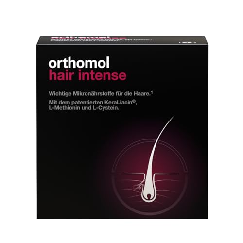 Orthomol Hair Intense - Mikronährstoffe für schönes Haar - mit Biotin Kupfer und Zink 180 St. Tagesportionen