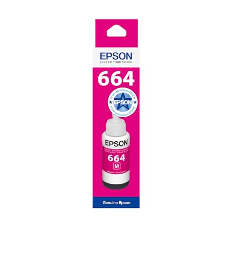 Epson EcoTank 664 Magenta Genuine Ink Bottle