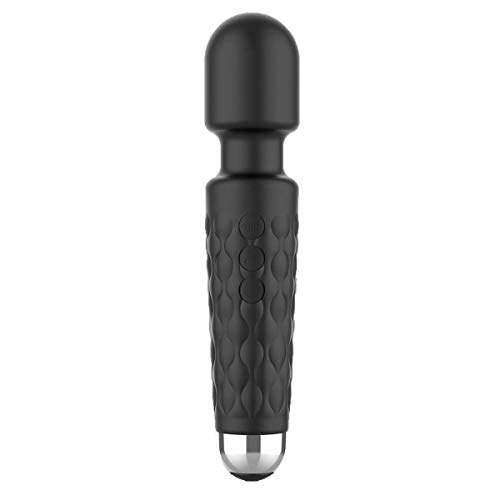 BICMICE Powerful Personal Wand Massager - 20 Vibrating Patterns & 8 Speed