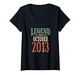 Photo Gallery donna legend from ottobre 2013 birthday design maglietta con collo a v Photo Gallery donna legend from ottobre 2013 birthday design maglietta con collo a v