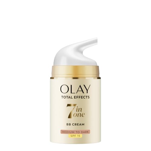 Olay - Total effects, toque de maxfacto base fluida, factor de protección solar 15 t - tono medio - 50 ml