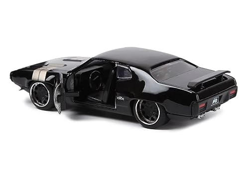 JADA Toys Auto a Escala 1:32 Plymouth GTX 1971 Negro miniatura 5