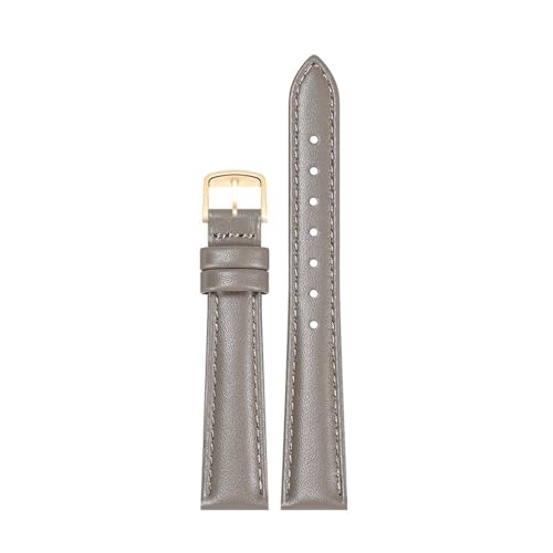 Bracelet de montre en cuir véritable 15 17 mm motif aiguille élégant pour un style intemporel