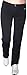 Pantajazz Pantalon de taille haute Droits sportifs fitness danse de la gymnastique Pilates Walking Coton élastique femme fille, Noir , 46