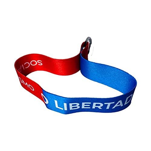 Llavero Tela Pp Madrid Ayuso Socialismo O Libertad L024