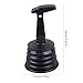 Kitchen Sink Plunger Home Toilet Plunger Handheld Pipe Unblocker Unclogging Tool for Bathroom Drains and Showers