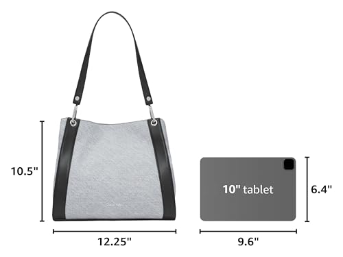 Image of Calvin Klein Reyna Novelty Triple Compartment Shoulder Bag