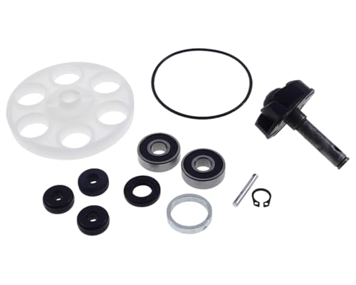 Kit de réparation pour pompe à eau avec roue motrice compatible pour Beta Ark MBK Nitro Yamaha Aerox Jog F12 50