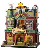 Miniatura 2 de Lemax Village Collection Embotellado de Navidad Cheer Company con adaptador de 4.5V #25858
