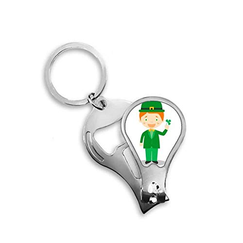 Coupe-ongles de pieds cartoon costume vert Irlande DIYthinker