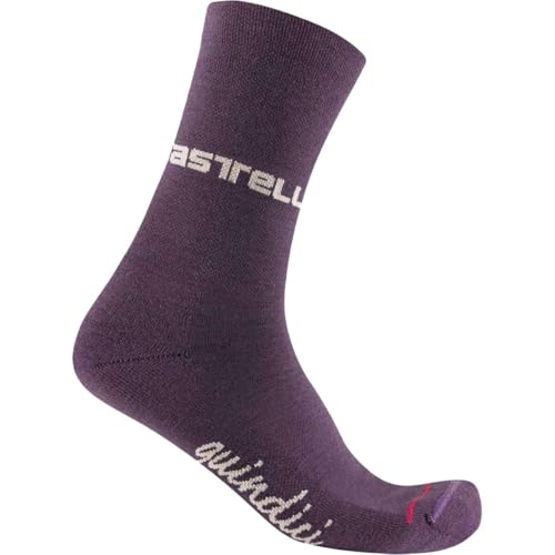 Image of CASTELLI Women's Quindici Soft Merino Sock for Cycling, Gravel Biking & Everyday