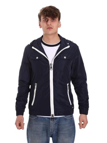 Veste Gaudi jeans blouson denim homme mode italienne automne hiver