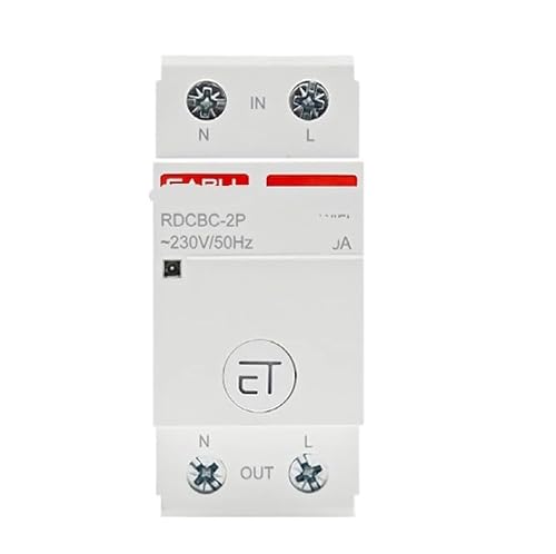 JNVFTCUX RDCBC-1/2/4P Circuit Breaker Intelligent Timer Relay Switch Voice Remote Control(80a,RDCBC-2P)