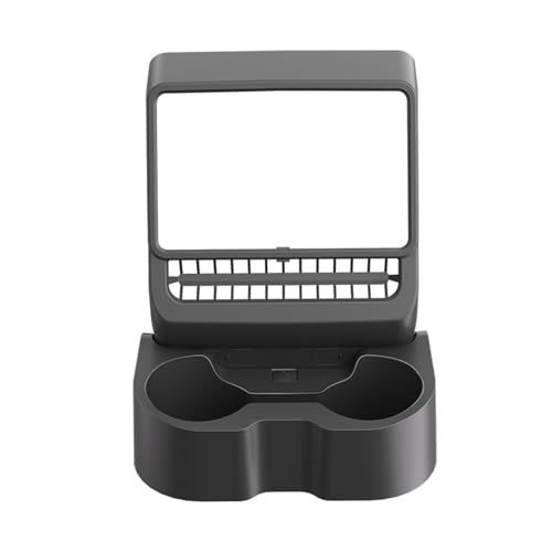 Porte-gobelet rotatif en silicone pour grille d'aération voiture libérant l'espace