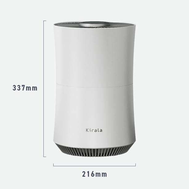 Amazon | Kirala Air Prato ピンク 空気清浄機 オゾン 除菌 キララ 