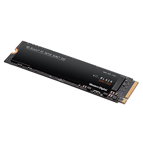 WD Black SSD SN750 NVMe 500GB Negro SSD