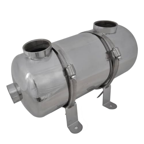 vidaXL Intercambiador Calor Calentador Piscina 40 kW Calefactor Agua Jacuzzi