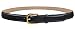 Joseph Gold Buckle Italian Leather Alligator Embossed Designer Dress Belt for Men