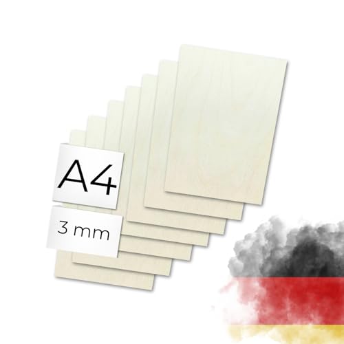 Contreplaqué bouleau 3 mm pour découpe laser et modélisme