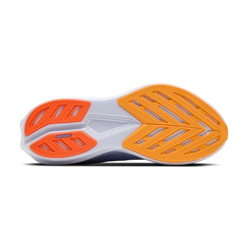 Brooks Womens Hyperion 3 Blue Heron/Orange/White 7 B - Medium - image 6
