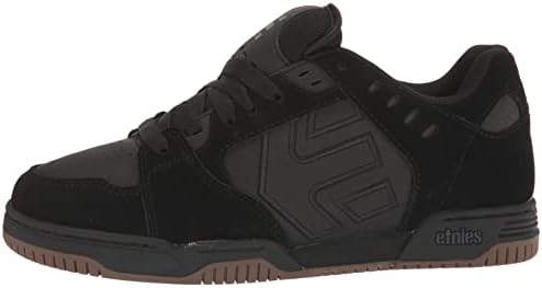 Etnies Men's Faze Low Top Puff Skate Shoe, Black/Black/Gum, 12 | Image 7