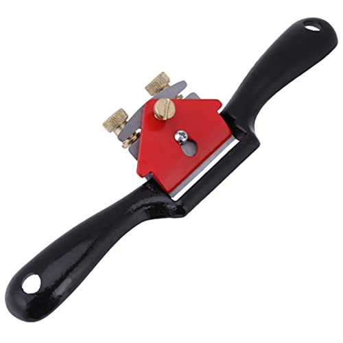 9 Inch Adjustment Woodworking Cutting Plane Spokeshave Hand Trimming Tool With Screw Multifunctional Accessory For Home Use