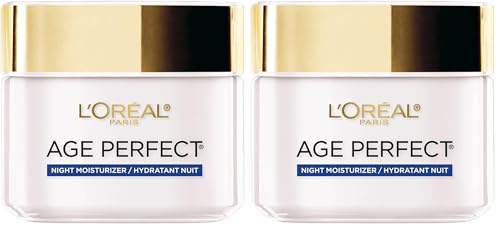 Image of L'Oreal Paris Age Perfect Collagen Expert Anti-Aging,Anti-Wrinkle Night Moisturizer 2.5 oz,(Pack of 2)