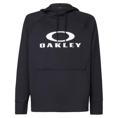Image of Oakley Men's Sierra Durable Water Repellent Fleece Hoody 2.0, Blackout, S