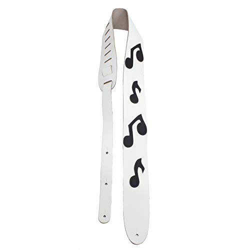 Perri's 2.5" LEATHER STRAP WHT BLK/NOTES P25MN-1253�y�������K�i�z