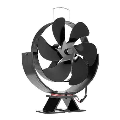 Ventilateur de poêle brûleurs en rondins mini ventilateur cheminée bois