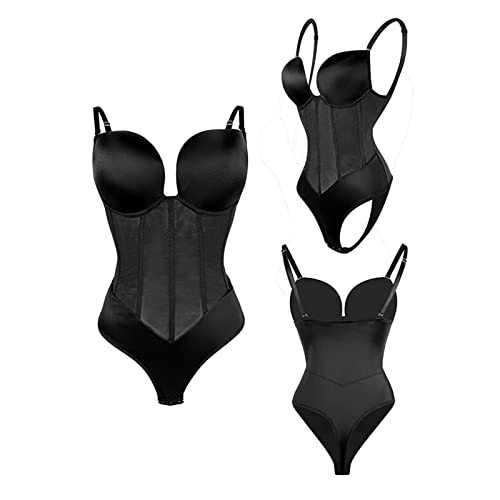 Body shapewear minceur MOCHAMIK string dos nu push up pour mariage