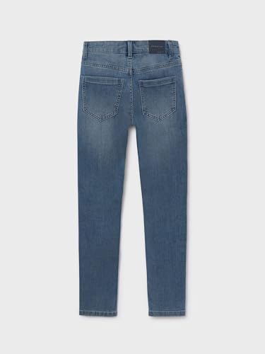 Mayoral Basic Slim fit Trousers for Boys Steel Blue2